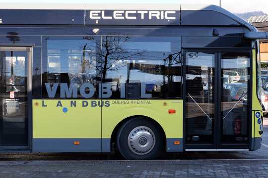 VMOBIL Landbus elektrisch (CO2 frei) Vorarlberg
