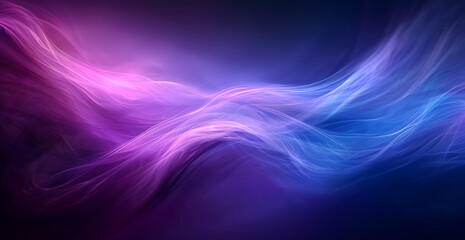 purple smoke floating in the air	
