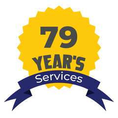 79 Year's of services 