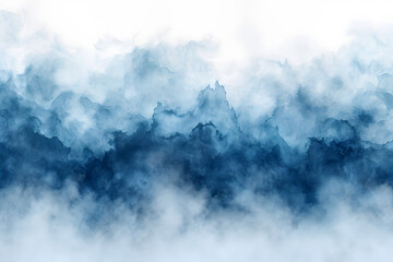 blue abstract watercolor clouds texture
 - obrazy, fototapety, plakaty