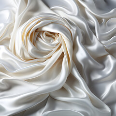 close up of satin fabric  
