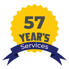 57 Year's of services 