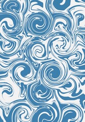 seamless pattern with waves