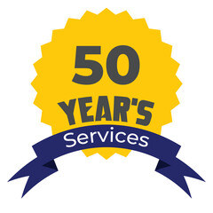 50 Year's of services 