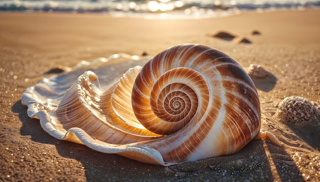 seashell on the beach