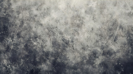 Grunge background of old wall texture smeared with black paint..​