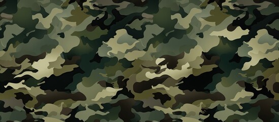 Military texture camouflage background on top view. - obrazy, fototapety, plakaty