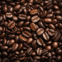 Obraz premium Coffee beans background