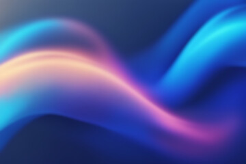 Premium quality Colorful Abstract blur wave background design