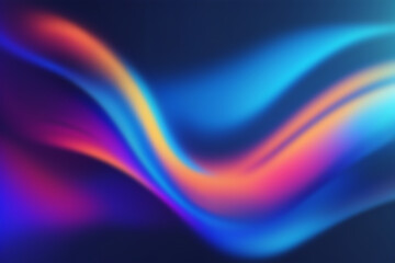 Premium quality Colorful Abstract blur wave background design