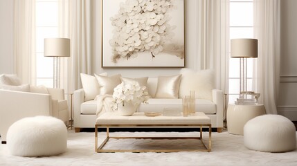 lounge with ivory opulence