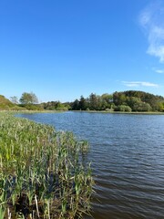 lake and sky