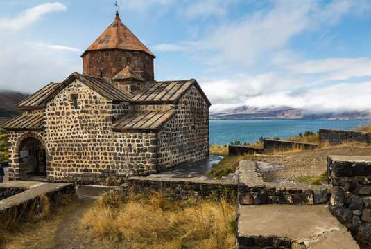 View of Sevanavank in Armenia