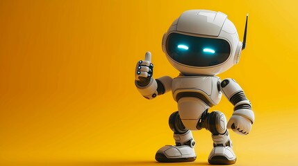 Tech-Friendly Feedback: Smiling Chatbot Gives Thumbs Up. Generative ai