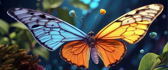 Explore the world of biology through the eyes of students, the delicate movements of a butterfly's wings to the complex structures of DNA