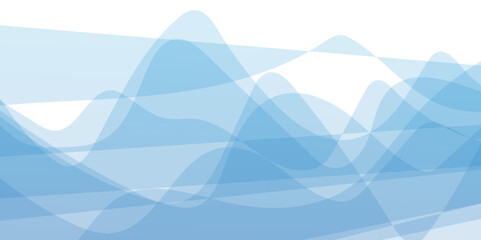 Abstract blue wave background. creative sea Concept. Light elegant dynamic abstract background. Abstract minimal nature landscape illustration texture