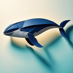 3d rendered illustration of a dolphin