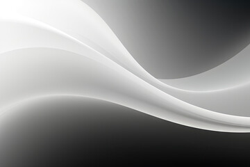 abstract background with smooth lines in black and white