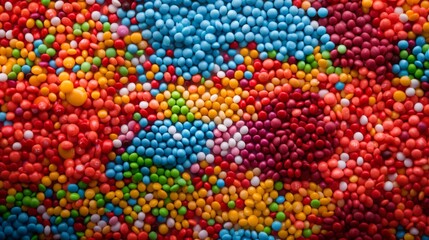 Zoom out Skittles candy. Candy like skittles background texture wallpaper. YumEarth Fruit Flavored Organic Giggles An Alternative to Skittles. SmartSweets Sour Blast Buddies. Horizontal banner format - obrazy, fototapety, plakaty