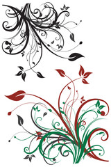 Free vector abstract line sample vector illustration isolated on white background