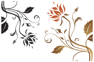 Free vector abstract line sample vector illustration isolated on white background