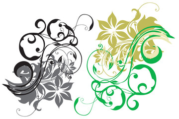 Free vector abstract line sample vector illustration isolated on white background