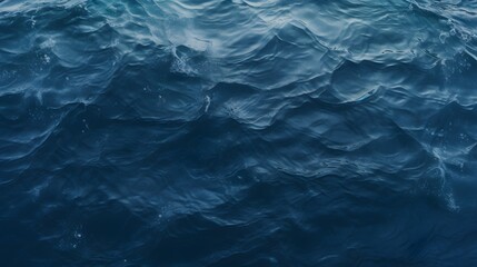 Real Deep blue sea texture - obrazy, fototapety, plakaty