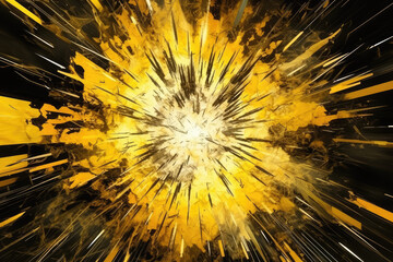 Abstract background with explosion. Vector illustration for your design