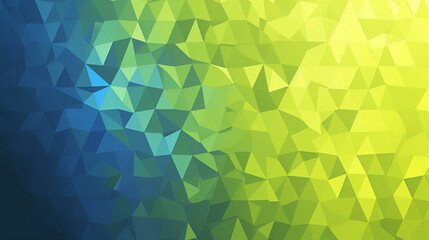 Obraz premium Lime green & electric blue geometric background vector presentation design. PowerPoint and Business background.