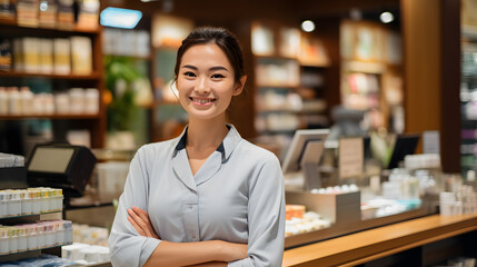 grocery store worker