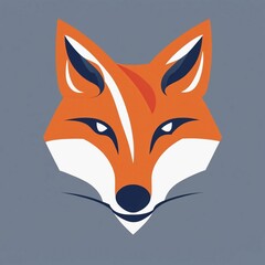 Obraz premium flat vector logo of animal 