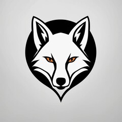 Fototapeta premium flat vector logo of animal 