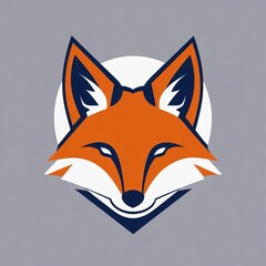 Obraz premium flat vector logo of animal 