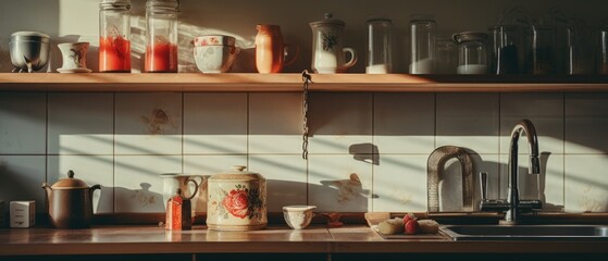 Japanese cuisine with various items. An aesthetic photo of ordinary life