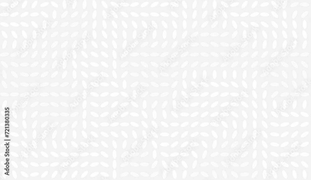 Poster Abstract White Background with Swirl Geometric Shapes. Vector Grey Texture. Simple Clear Light Pattern