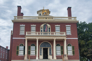 historic Custom House Salem Massachusetts