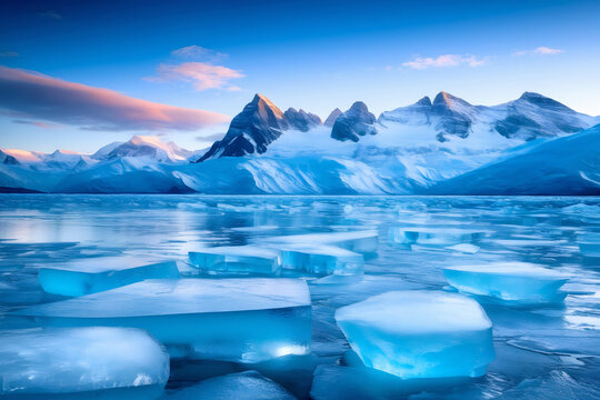 Glaciers, antarctica