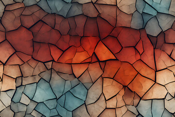 Rustic cracked leather texture