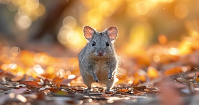 Hidden Hopper - A Bettong Portrait