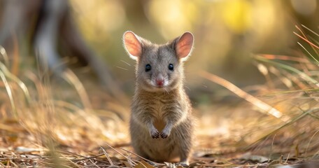 Discovering the Bettong's Unique Existence in Wildlife - obrazy, fototapety, plakaty