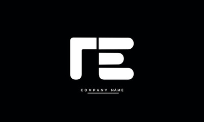 NE, EN, N, E Abstract Letters Logo Monogram