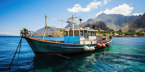 Discover the Best of Crete's Waters with a Fishing and Swimming Boat Trip