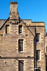 Fototapeta na wymiar Stone Building in Edinburgh, Scotland