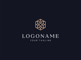 luxury ornament logo design vector template