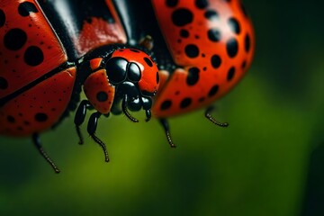 ladybird on a leaf