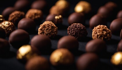 Truffle Elegance, an assortment of gourmet chocolate truffles