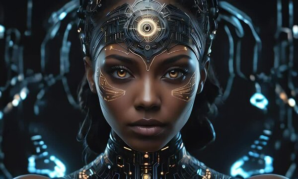 Symbolic Splendor: Black Beauty and Technological Magic