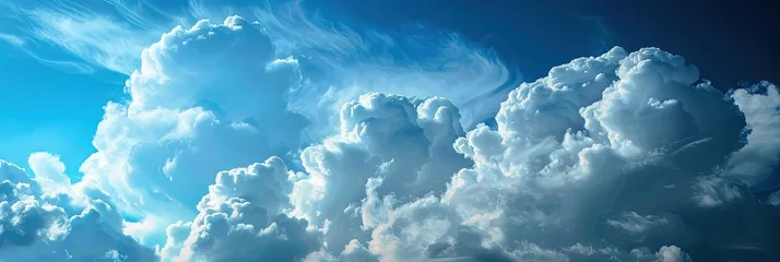Fotobehang Cloudy blue sky  © Brian