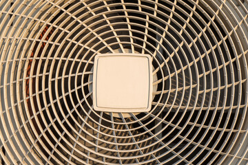 texture and surface outdoor fan air conditioner. The photo is suitable to use for construction and...