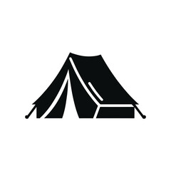 Camping Tent Silhouette